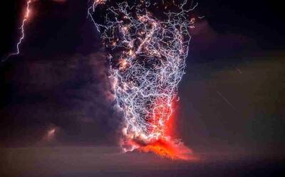 فوران وحشتناک آتشفشان ایبو در اندونزی