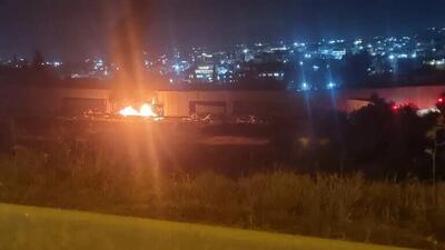 آتش زدن کامیون‌های حامل کمک‌های اردن به غزه توسط صهیونیست‌ها
