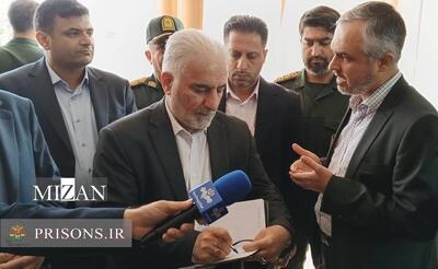 رئیس سازمان زندان‌ها از ادارات ثبت اسناد و املاک و پزشکی قانونی شهرستان باشت بازدید کرد