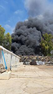 آتش سوزی در پایگاهی در شمال تل آویو | خبرگزاری بین المللی شفقنا