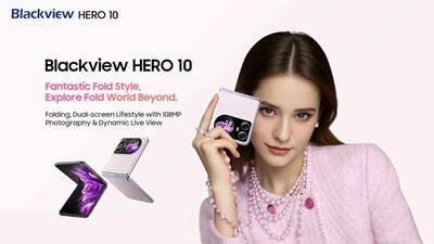 گوشی‌ تاشو BLACKVIEW HERO 10 به بازار آمد
