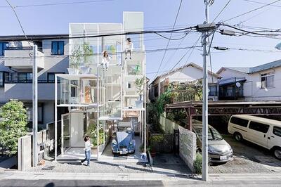 دکوراسیون شفاف‌ترین خانه دنیا در ژاپن + عکس - چیدانه