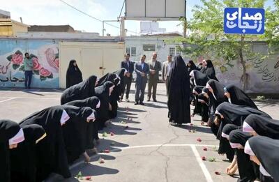 استقبال عجیب از آقای شهردار در مدرسه‌ای در زنجان | پایگاه خبری تحلیلی انصاف نیوز