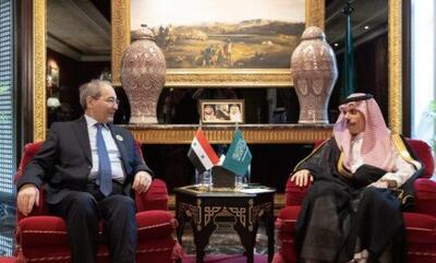 دیدار وزرای خارجه سوریه و عربستان در منامه