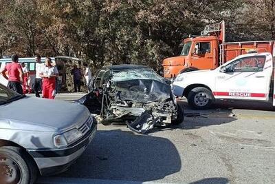 هشدار برای تصادفات در ۳۰ کیلومتری پایتخت/ اعلام مهم‌ترین دلیل حوادث رانندگی در جاده‌های تهران