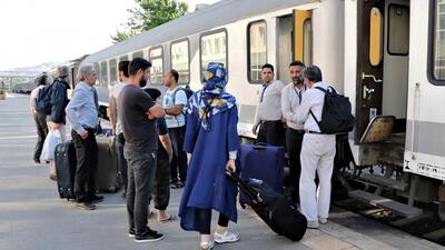 زمان حرکت قطارهای مشهد به علت وقوع سیل تغییر کرد