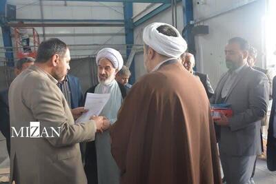 رئیس کل دادگستری استان خراسان شمالی از سایت نمایشگاهی استان بازدید کرد