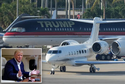 هواپیمای شخصی ترامپ در فرودگاه فلوریدا دچار سانحه شد