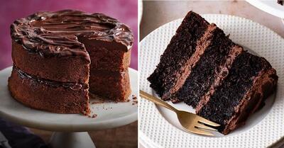 طرز تهیه کیک شکلاتی ساده بدون فر / روش پخت راحت با پف زیاد و طعم عالی