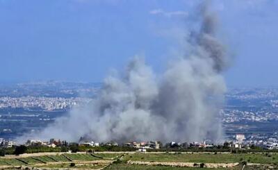 حمله وحشیانه اسرائیل به اردوگاه حزب الله در لبنان