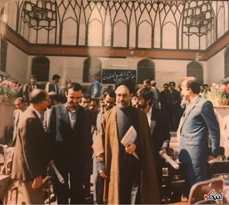 عکس/ محمد خاتمی، زمانیکه وزیر ارشاد بود