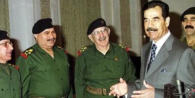 صدام حسین به ورزشگاه آزادی رفت!+عکس