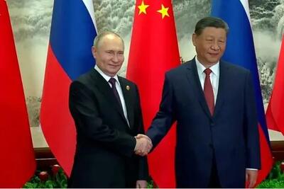 سفر رئیس‌جمهور روسیه به پکن؛ پوتین و شی دیدار کردند
