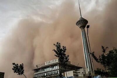 مردم تهران هشدار؛ احتمال طوفان لحظه‌ای در تهران تا یکشنبه