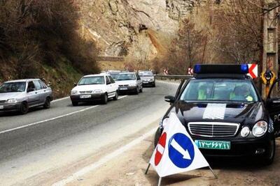 تردد در محورهای چالوس و آزادراه تهران شمال یکطرفه شد