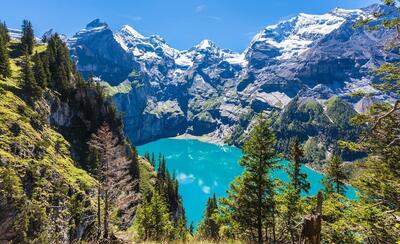 فالنسی؛ دریاچه‌ای زیبا در سوئیس (فیلم)