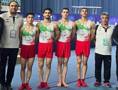 درخشش فراتر از انتظار جوانان ژیمناستیک‌ هنری ایران در قهرمانی آسیا