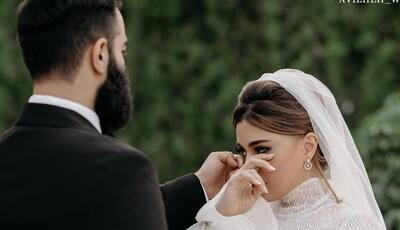 عکس ازدواج بازیگر و مجری معروف تلویزیون
