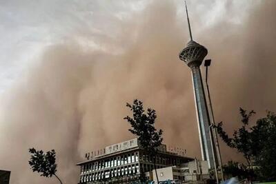 هواشناسی؛ وزش باد خیلی شدید و افزایش دما در راه تهران