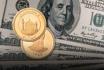 تقلای سکه در مرز ۴۱ میلیون / قیمت دلار ضربه‌گیر طلا می‌شود؟