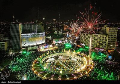 تصاویر جشن بزرگ امام رضایی‌ها در تهران