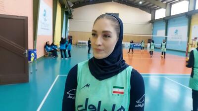 اختصاصی/ صحبت های والیبالیست های نوجوان بانوان ایران