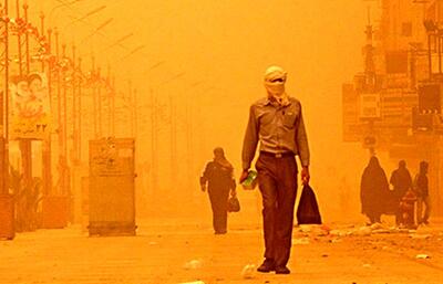 آلودگی بیش از حد هوا در پنج شهر خوزستان