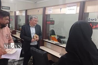 مسئولان قضایی دادگستری استان زنجان از دفاتر خدمات الکترونیک قضایی بازدید کردند