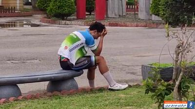 ناراحتى رکابزن ازبکستانى در تور دوچرخه‌سوارى خزر - پارس فوتبال | خبرگزاری فوتبال ایران | ParsFootball