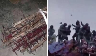 درگیری نیروهای نظامی هند و چین در مرز دو کشور در هیمالیا با چوب و سنگ! + ویدیو