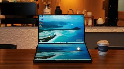 این لپ تاپ 700 دلاری دو نمایشگر 16 اینچی و 64 گیگابایت حافظه رم دارد