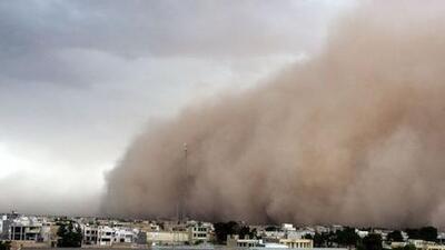 هشدار طوفان و گرد و غبار در یزد