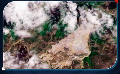 تصاویر ماهواره‌ای موسسه پلنت از محل احتمالی سانحه بالگرد حامل رئیس جمهور