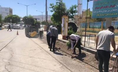 عملیات اجرایی پروژه فیبرنوری شهرستان گیلانغرب در استان کرمانشاه کلید خورد