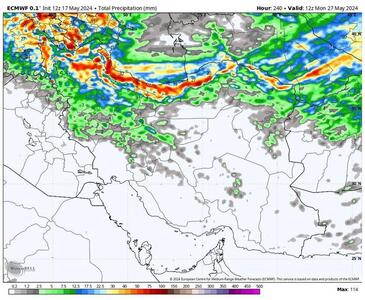 هشدار بارش شدید در ۹ استان از جمله خراسان رضوی و جنوبی / احتمال وقوع سیلاب در برخی مناطق