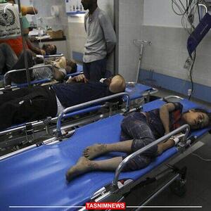 بمباران اطراف بیمارستان کمال عدوان غزه