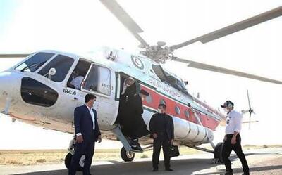 اولین تصاویر از امدادرسانی به بالگرد حامل رئیس جمهور