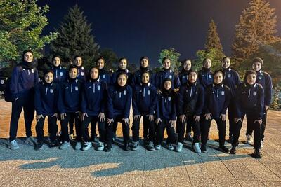 تیم ملی فوتبال دختران زیر 15 سال به تاجیکستان سفر کرد