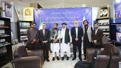 هیئت طالبان از موسسه طبع و نشر قرآن و نمایشگاه کتاب بازدید کرد