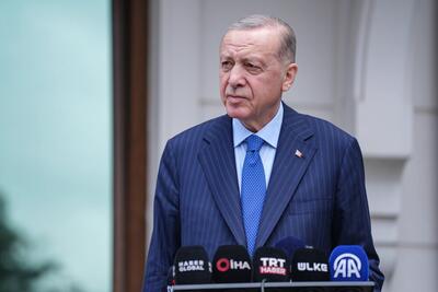 اردوغان: سانحه بالگرد حامل رئیس جمهور ایران را از نزدیک پیگیری می‌کنیم