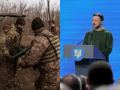 زلنسکی مدعی شد: اوکراین برای نخستین بار کمبود مهمات ندارد