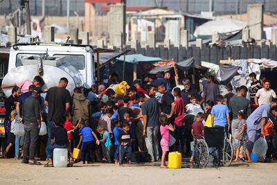 آنروا: حدود ۸۰۰ هزار نفر از جمعیت رفح آواره شده‌اند