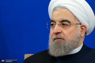 واکنش حسن روحانی به حادثه برای رئیسی + عکس