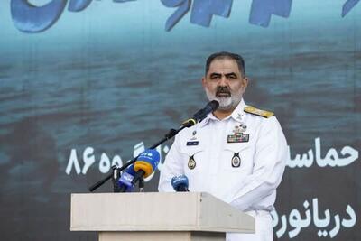دریادار ایرانی: در مأموریت ناوگروه ۸۶ به تمامی نبوغ علمی دست یافتیم