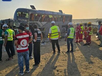 واژگونی اتوبوس در غرب عربستان با ۱۴ کشته