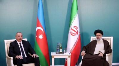 روسای جمهور ایران و آذربایجان بر روی رود ارس با هم دیدار کردند