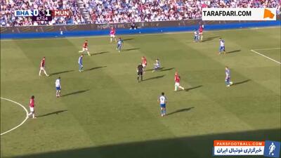 گل راسموس هویلوند به برایتون (برایتون 0-2 منچستریونایتد) - پارس فوتبال | خبرگزاری فوتبال ایران | ParsFootball