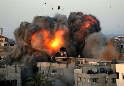 آتش باران در غزه- فیلم رسانه ها تسنیم | Tasnim