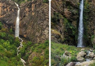 آبشار گویله؛ جاذبه بکر طبیعی و گردشگری ایران + فیلم - تسنیم