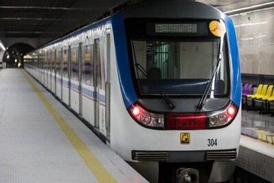 خط ۵ متروی تهران دچار نقص فنی شد/اعزام اتوبوس برای جابجایی مسافران